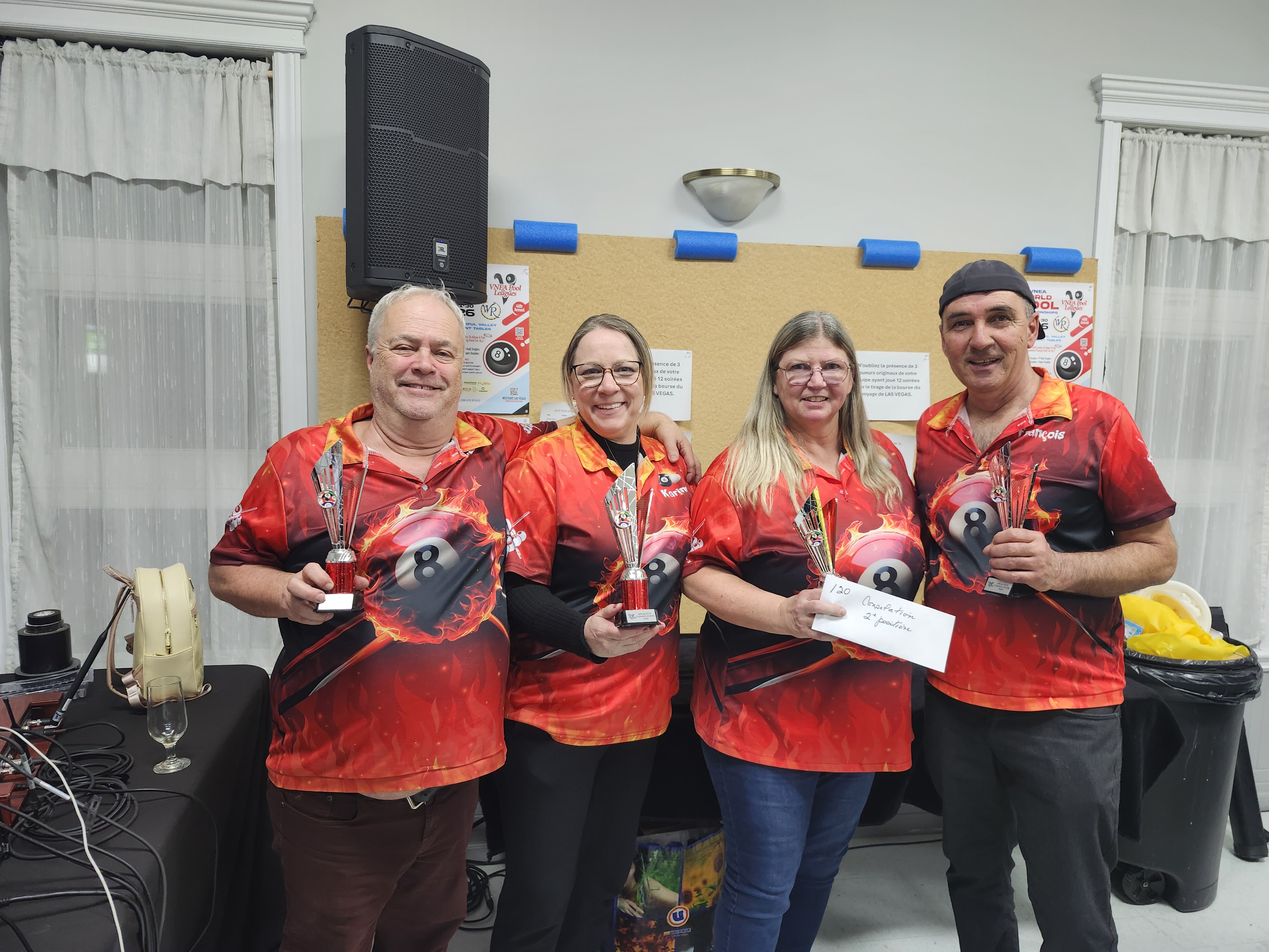 Fireball, Finalistes Consolation
